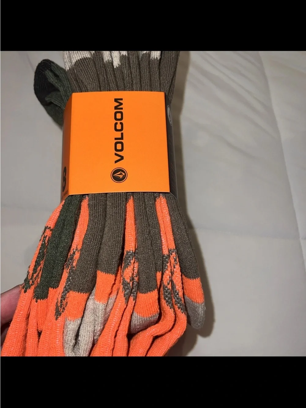 Volcom Workwear socks 8 Pairs 6-12
